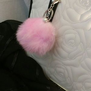 🎉2for$8 Pink ball, purse, keychain