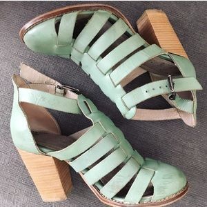 Mint Green Seychelles Summer Sandals