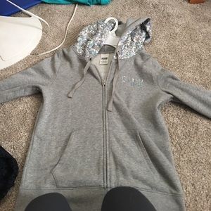 Glitter Victoria secret sweatshirt