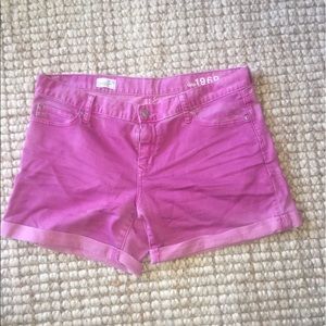Size 12 pink GAP shorts