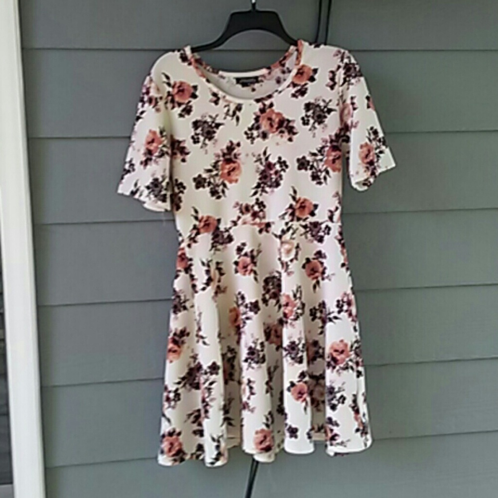 Floral Skater Dress