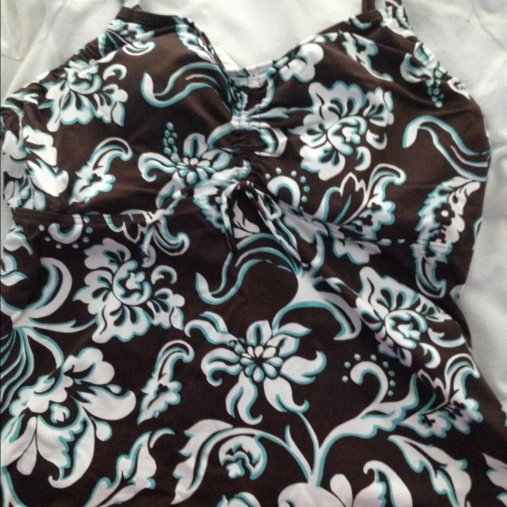 Lands End Plus size tankini top, NWT 18W