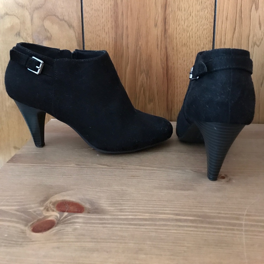 Black booties