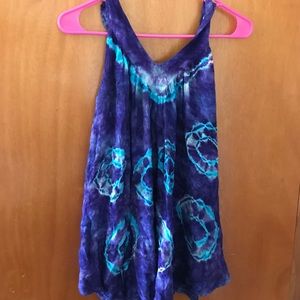 Never worn tie dyed flows shirt