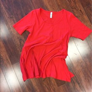 XXS red perfect T