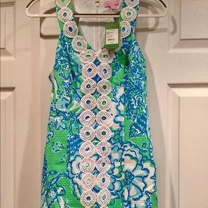 Lilly Pulitzer Trudy Shift Dress in Go Go Green