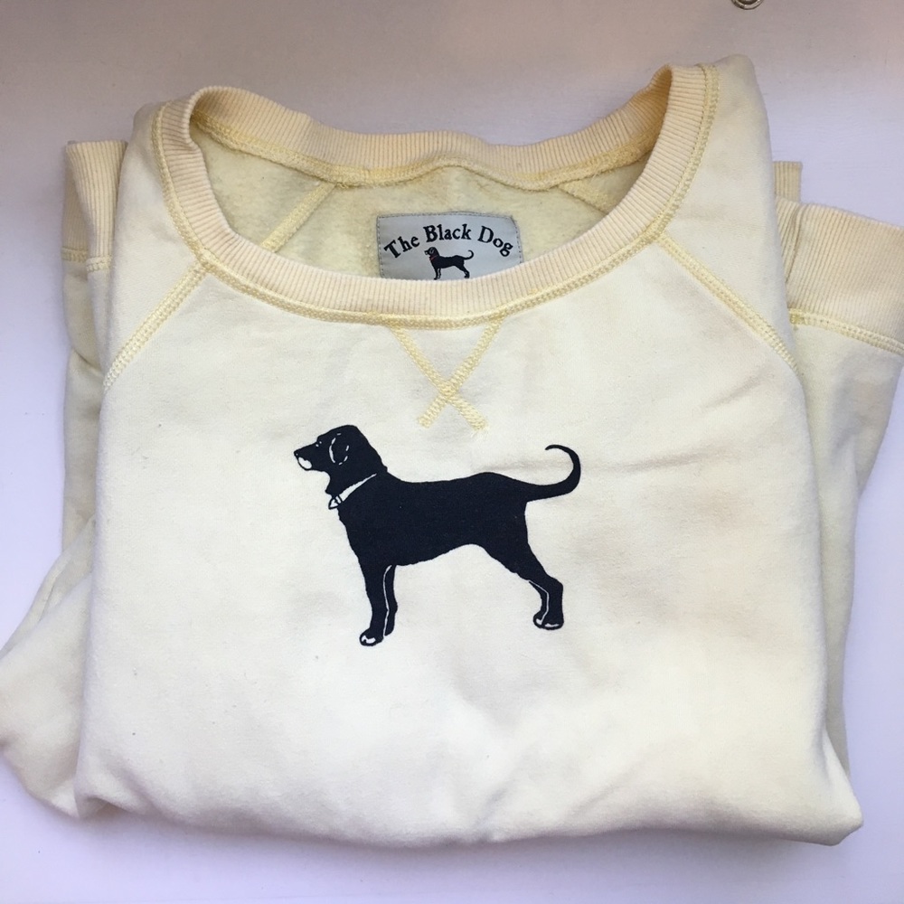 The Black Dog Ladies Classic Crewneck Sweatshirt