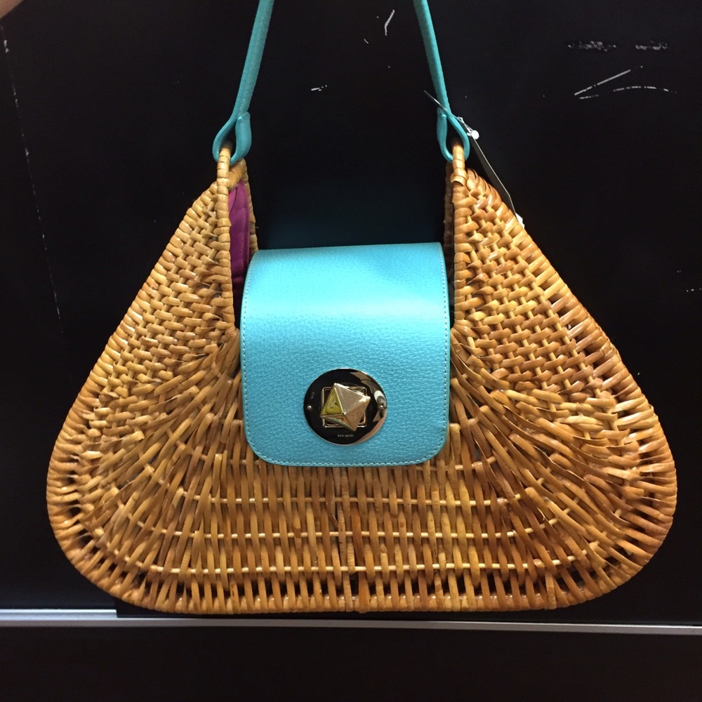 Rare Kate spade wicker bag!!!