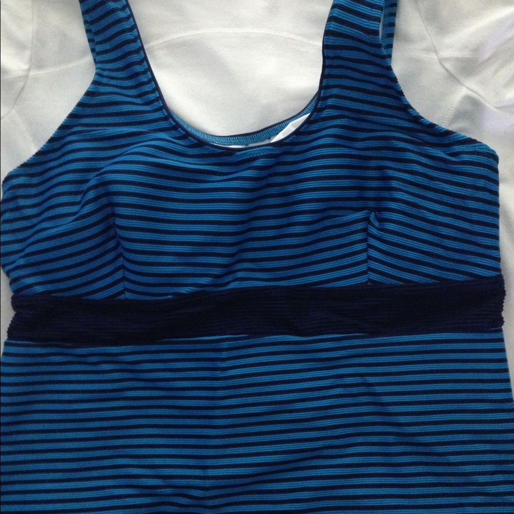 Lands End plus size tankini top