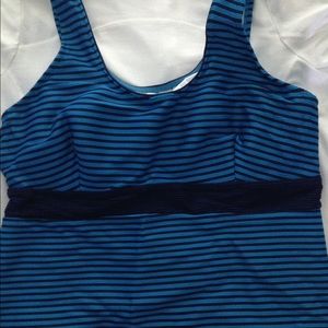 Lands End plus size tankini top