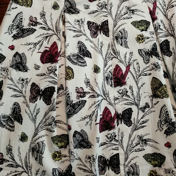 🎉🎉Host Pick 🎉🎉 Pleated Butterfly Skirt - Picture 2 of 5