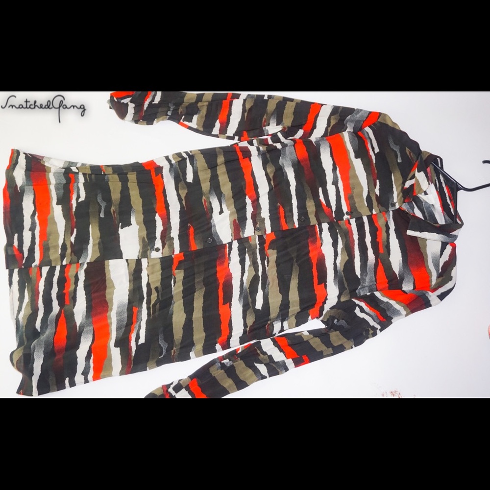 Abstract knee length Skirt/Dress