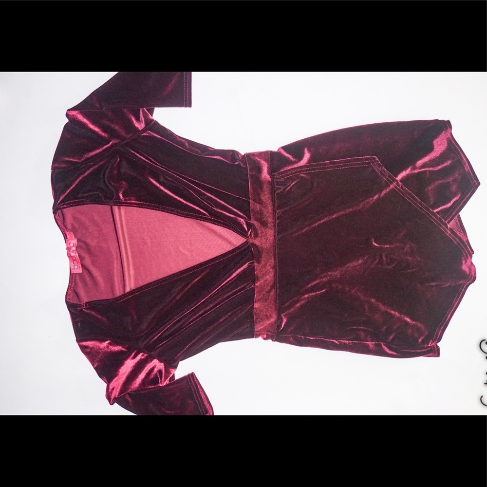 Plum one-piece