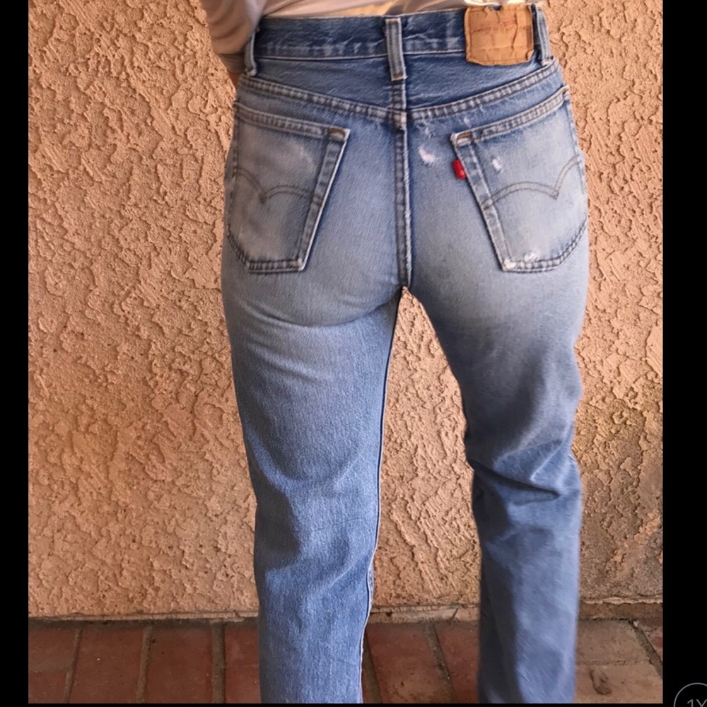 Perfectly Distressed 501 Levi's