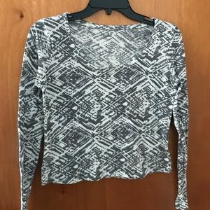 Long sleeved Crop Top