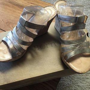Born Cork Wedge, Platinum