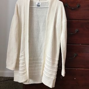 Old navy long  open sweater (NWT)