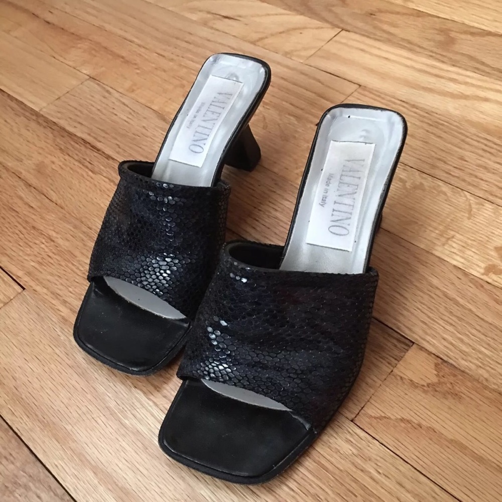 Made in Italy Vintage Valentino Slip On Heels