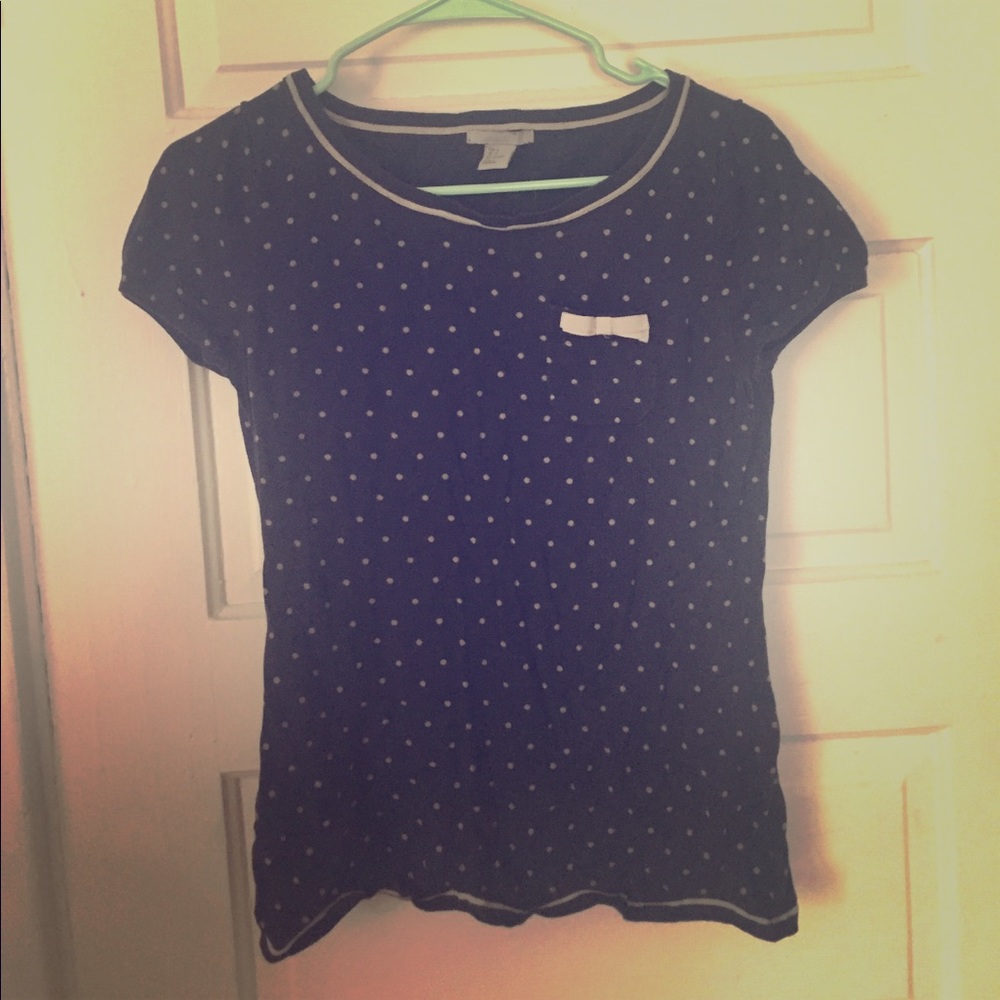 🎉CO🎉Small H&M polka dot top!