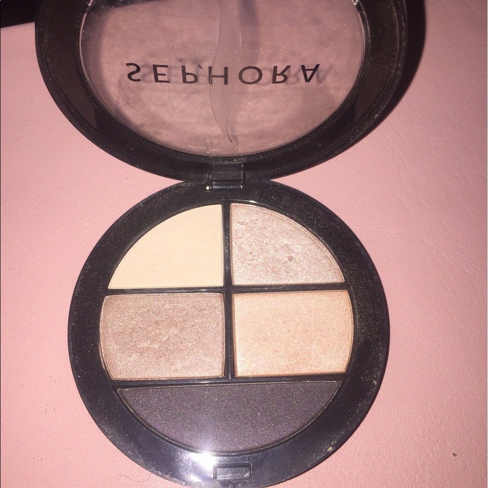 Sephora brand eyeshadow palette never used