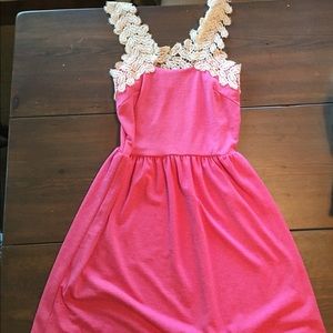 Pink sundress