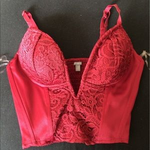 SEXY RED BRALETTE