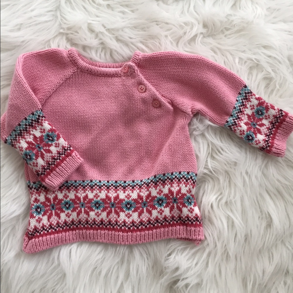 Pink Sweater