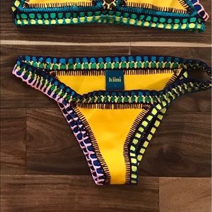 Authentic Kiini RO Yellow Bottoms Size Large