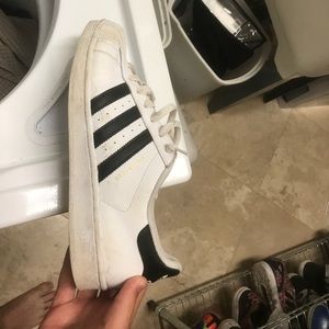 adiddas men's superstars sz 10