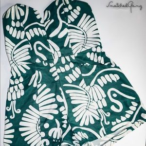 Floral Leaf print romper