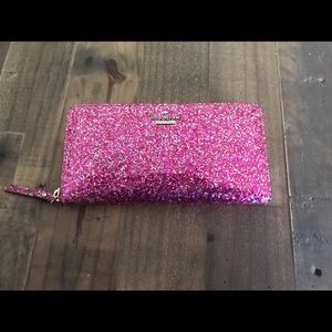 Kate Spade Lacey Glitter Bug Wallet