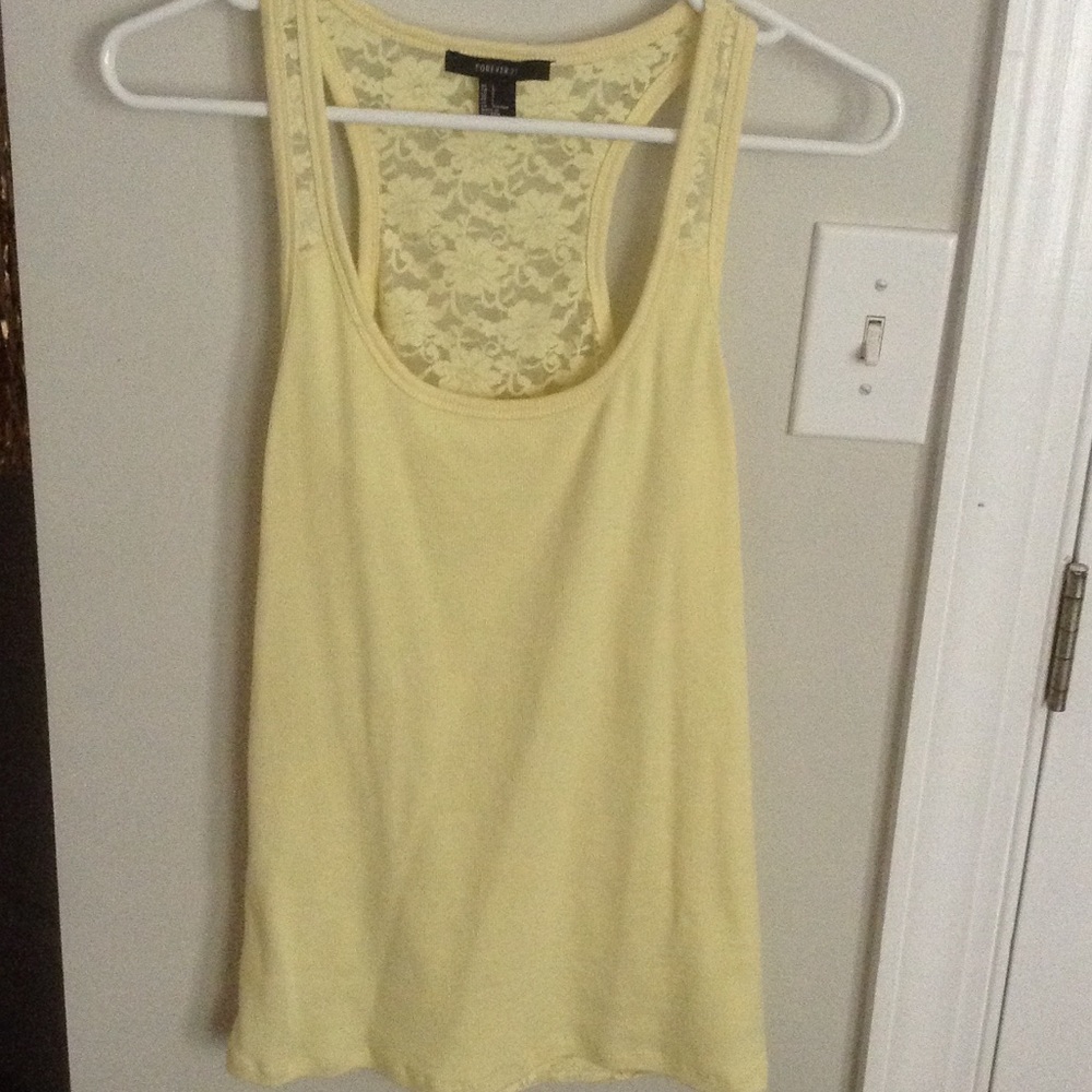 Yellow Tank Top