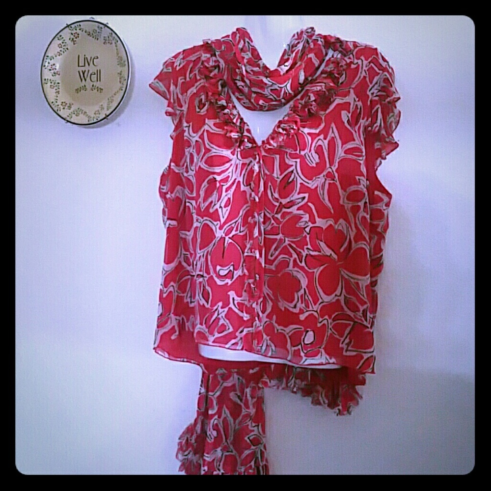 By WORTH 100% SILK SIZE 16