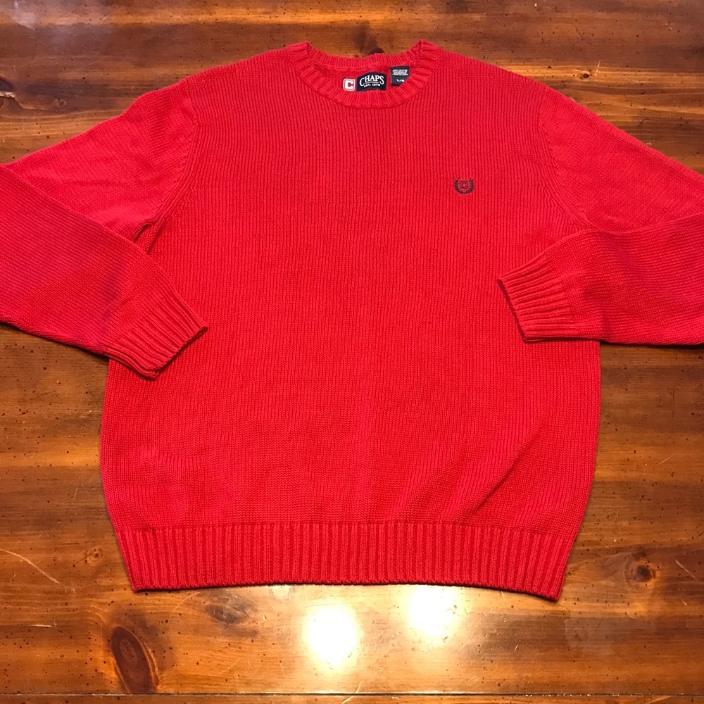 Chaps sweater size large
