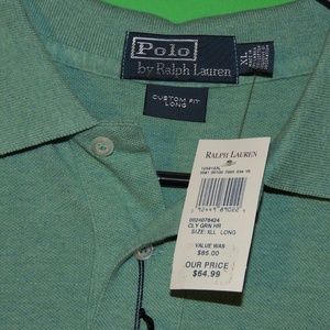 Polo by Ralph Lauren Shirts - NWT Polo Mens XL Custom Fit Long Shirt NEW Polo by Ralph Lauren Shirts - NWT Polo Mens XL Custom Fit Long Shirt NEW