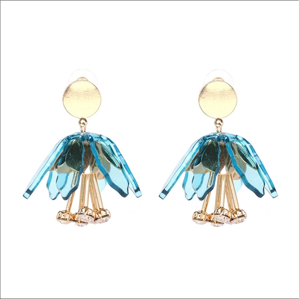 Flower earrings