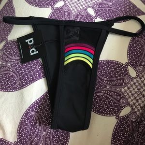 Pacific and Driftwood Rainbow Bikini Bottoms