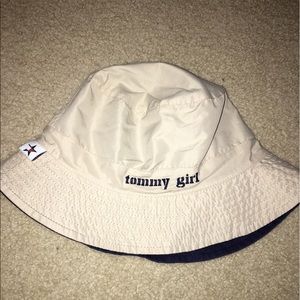 Tommy Girl Reversible Bucket Hat