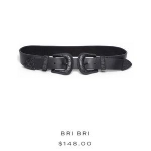 B-low the belt bri bri all black