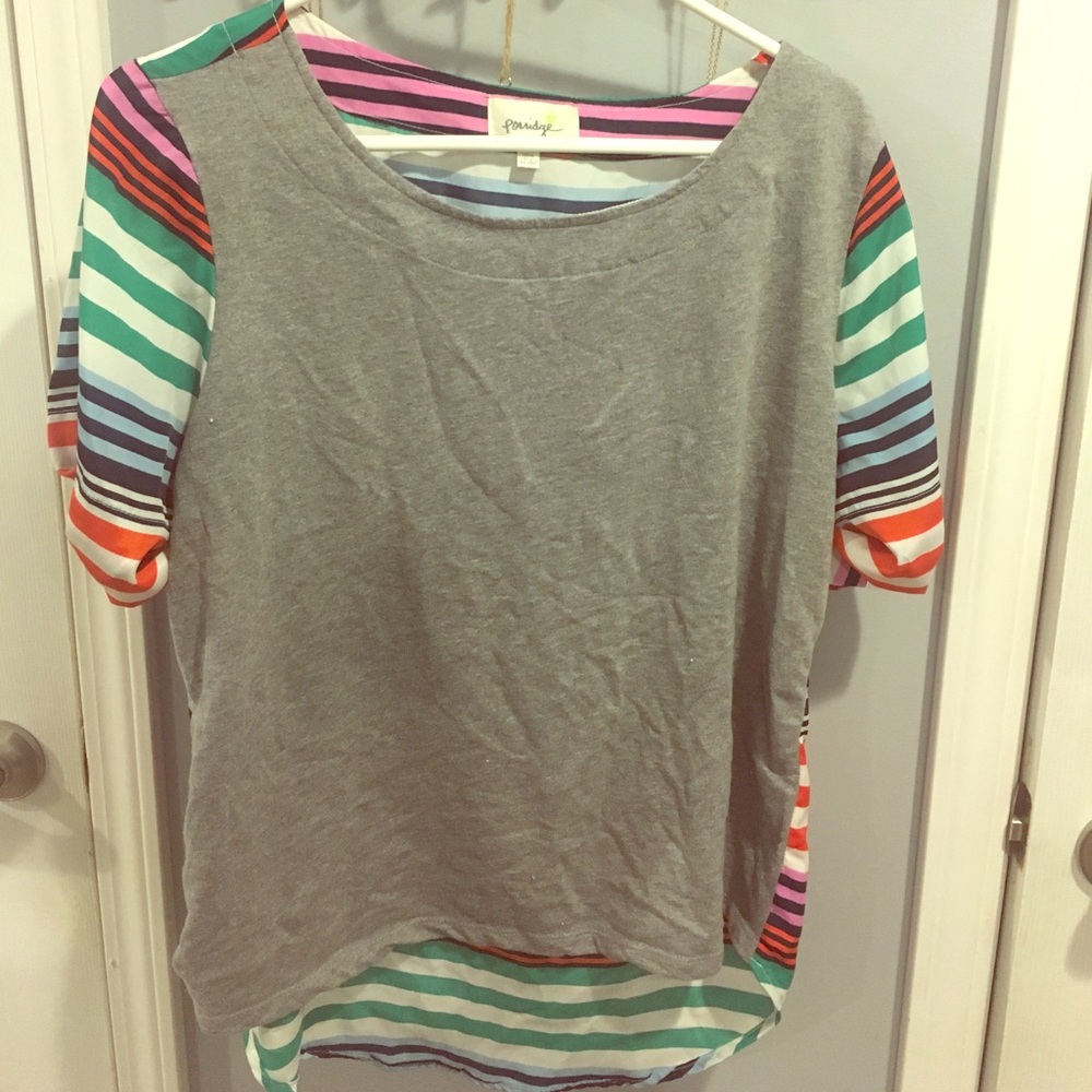 Anthro Striped Top!