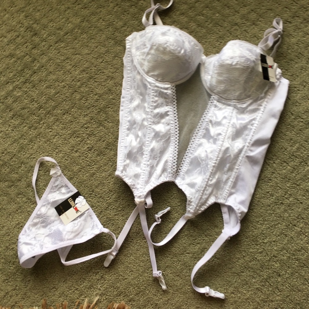 36 C/L panty lingerie set / garter straps corset🔥