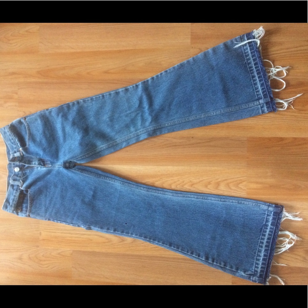 Vintage Levi's 514 Slim Wide Leg Jeans (xxs P)
