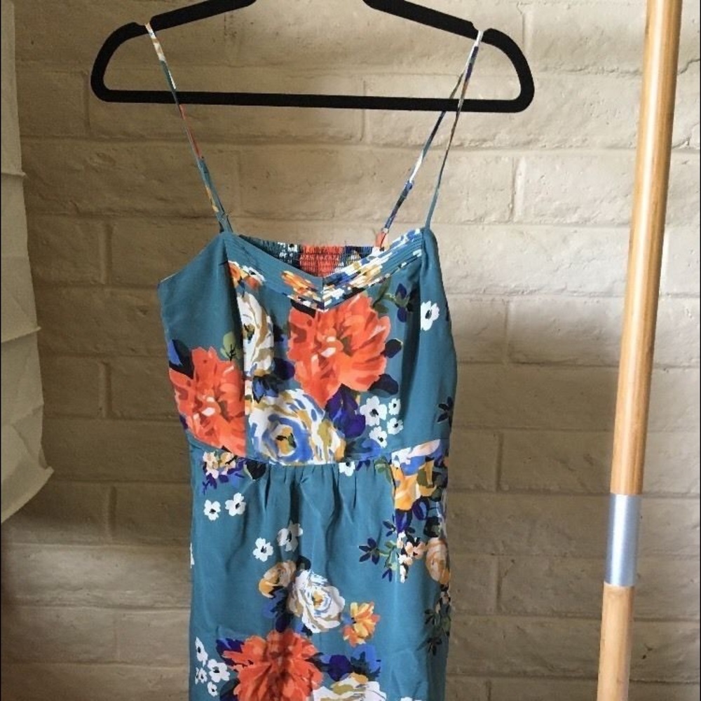 Anthropologie Verdant Slip Dress Moulinette Soeurs