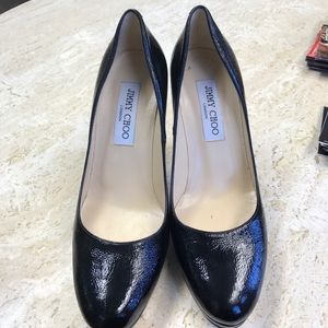 Black Jimmy Choo pumps