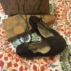 Brown flats from Free People