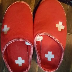 Red Swiss Slippers