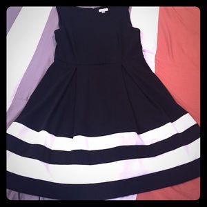 Beautiful Calvin Klein dress black and white