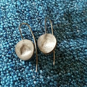Silver earrings