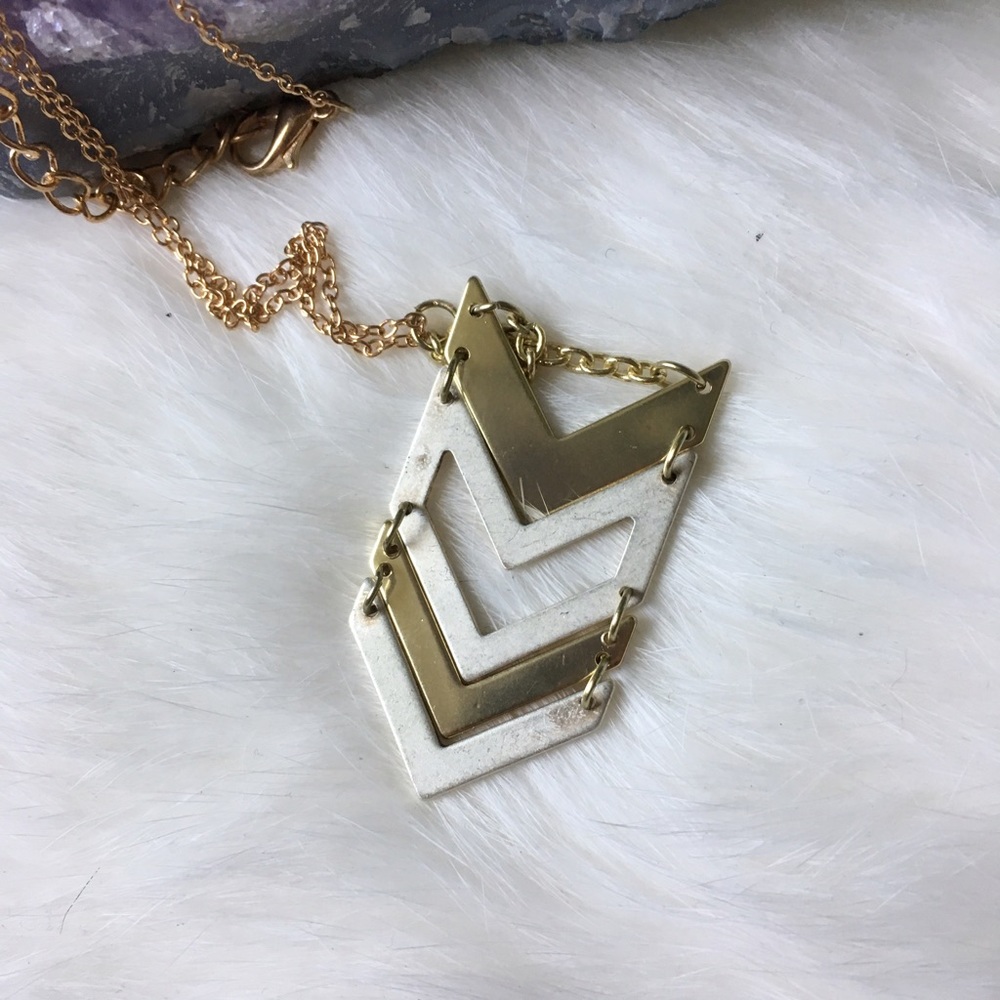 Handmade Arrow Necklace - Picture 2 of 3