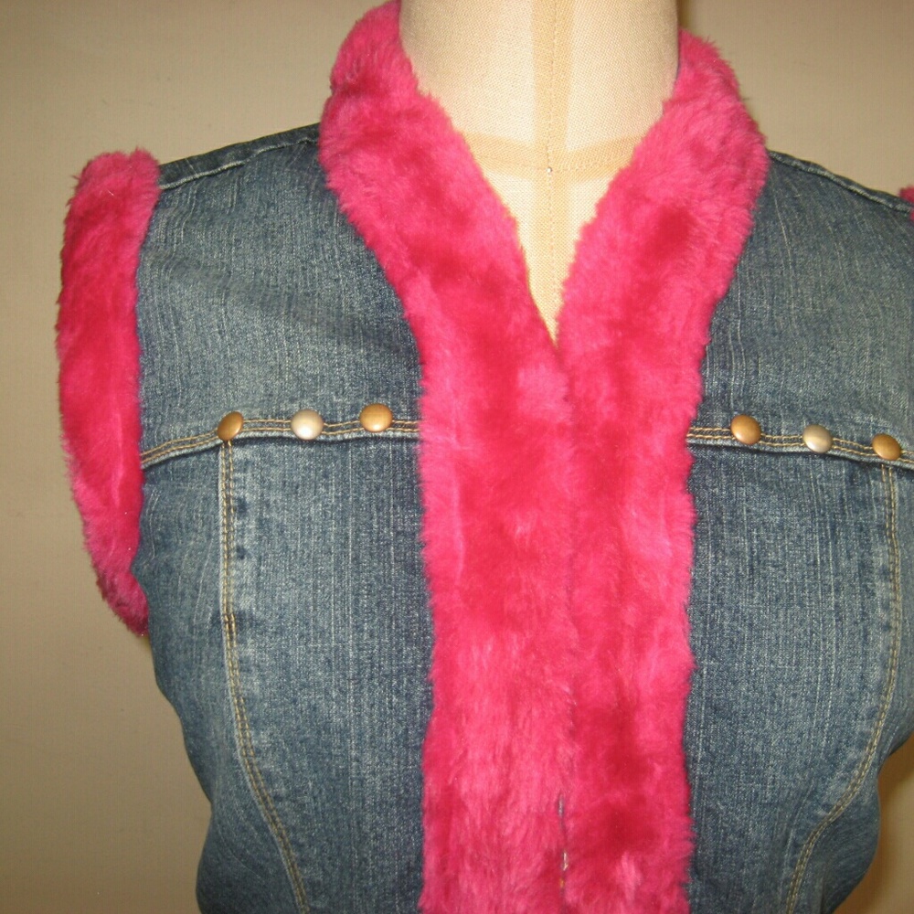 Vintage jeans vest size 6